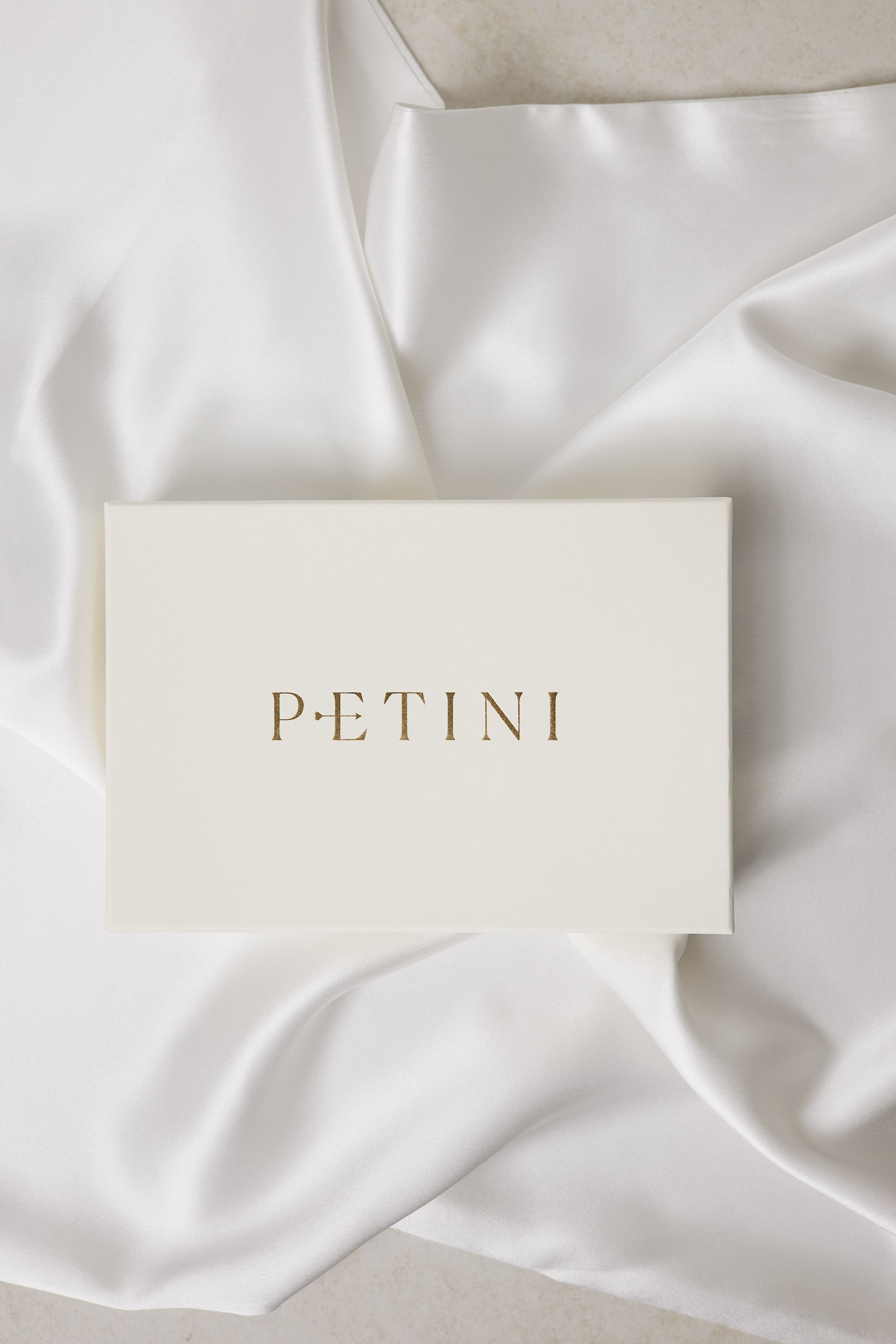 Svilena jastučnica PETINI - Pearly White