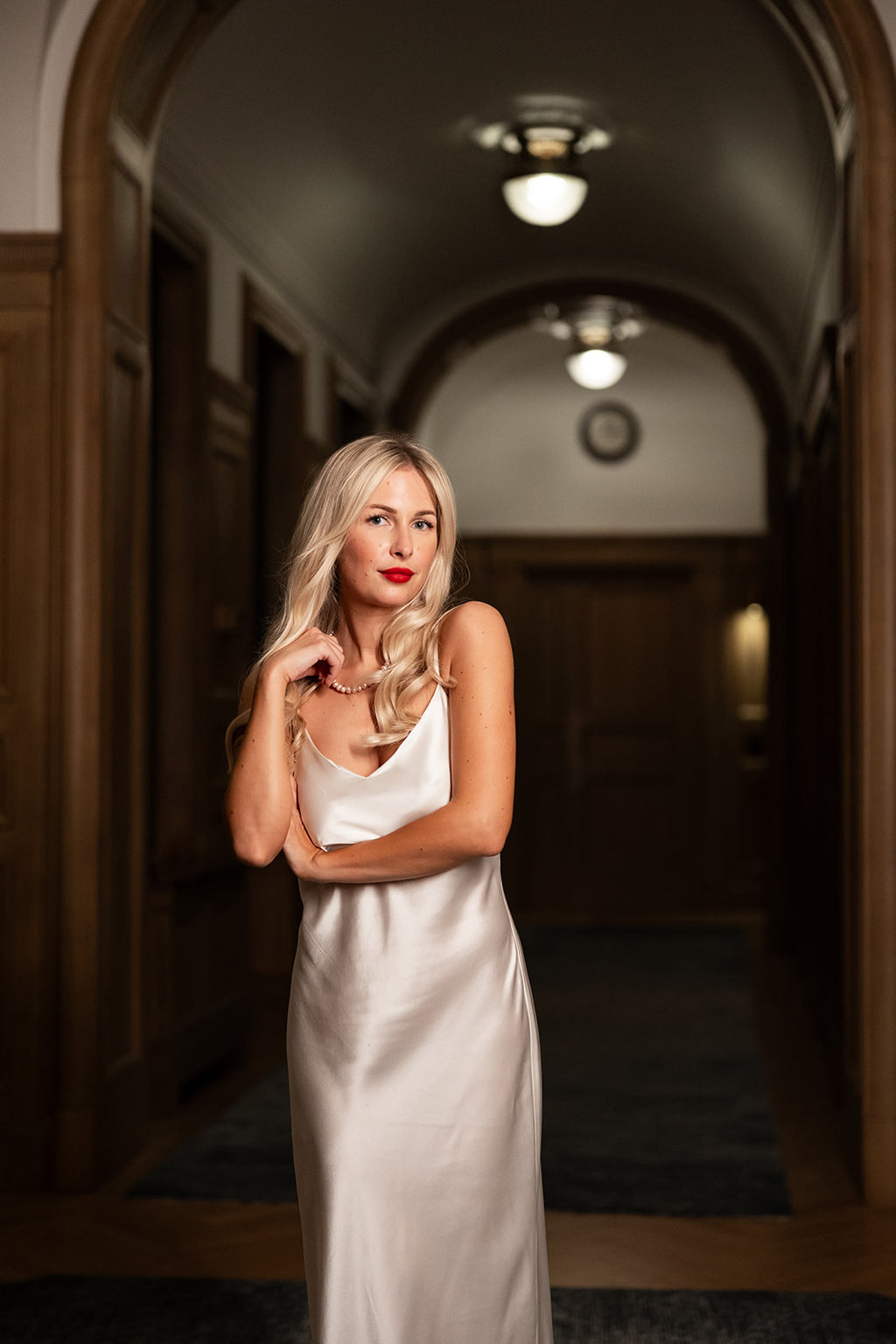 Slip haljina - Ivory White