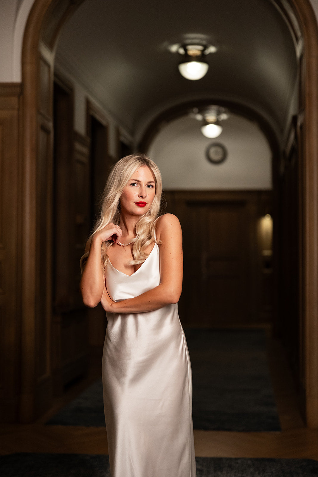 Slip haljina - Ivory White